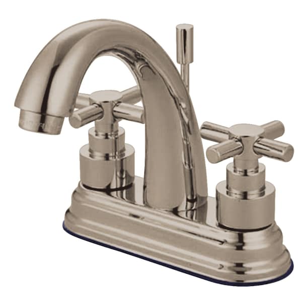 KS8618EX 4" Centerset Bathroom Faucet, Brushed Nickel